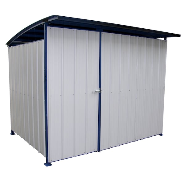Vestil Steel Multi Duty Shed, Blue Frame MDS-96-DR - main